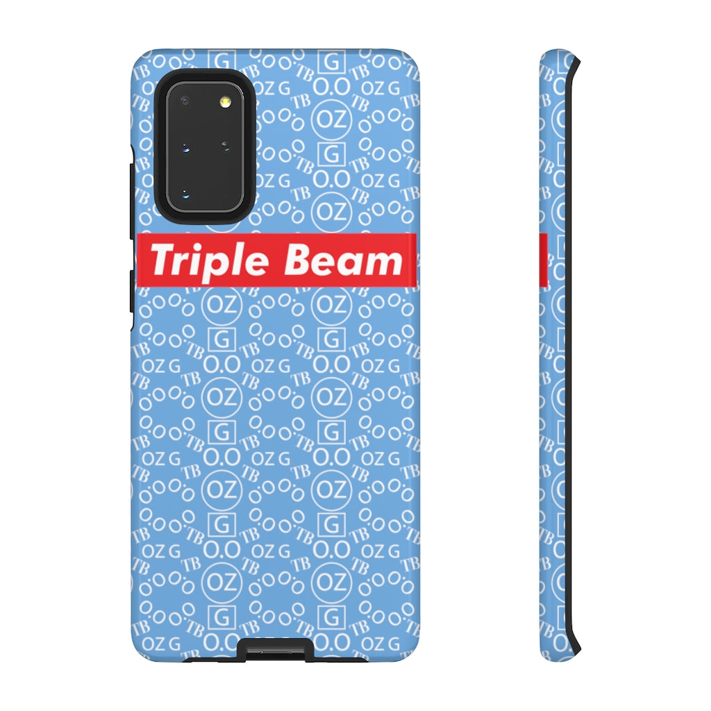 Light Blue Triple Beam Tough Cases