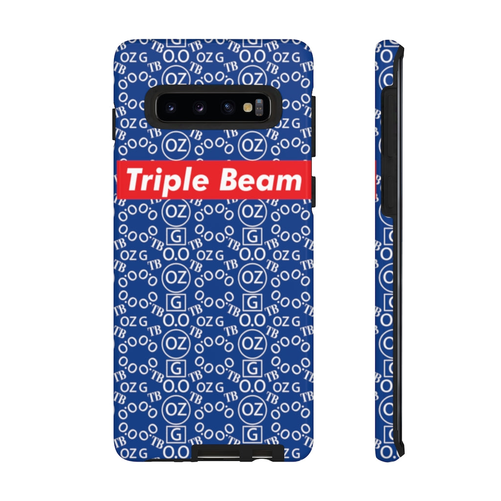 Dark Blue Triple Beam Tough Cases