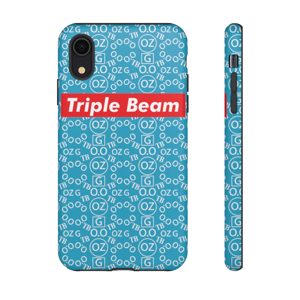 Turquoise Triple Beam Tough Cases