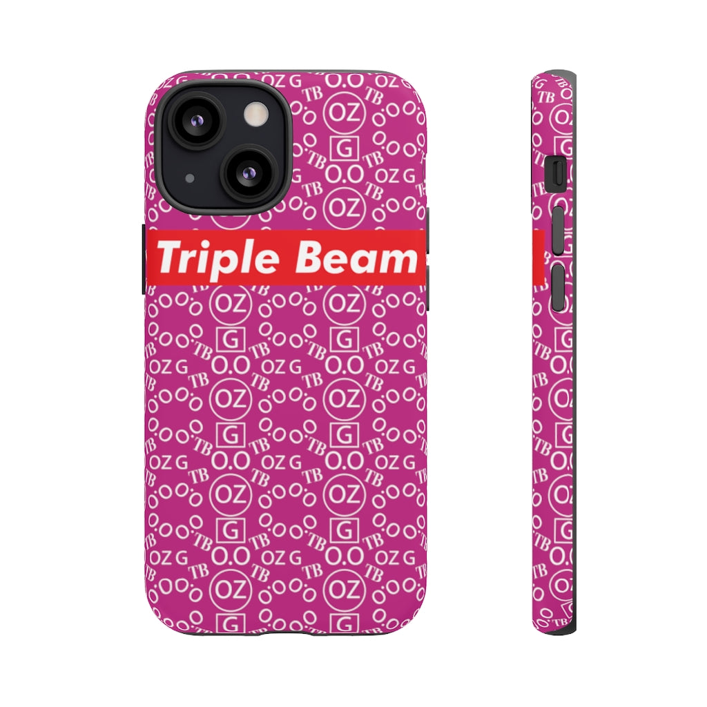 Pink Triple Beam Tough Cases