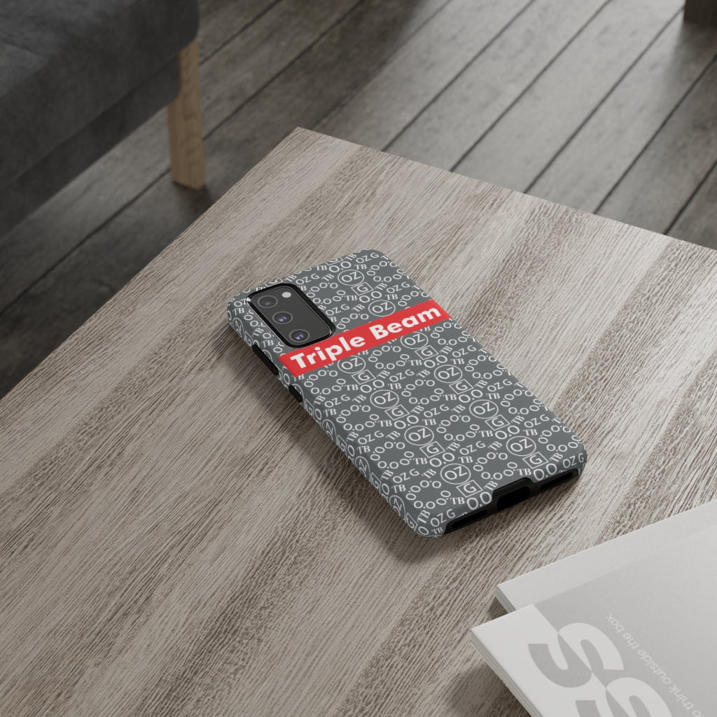 Dark Grey Triple Beam Tough Cases