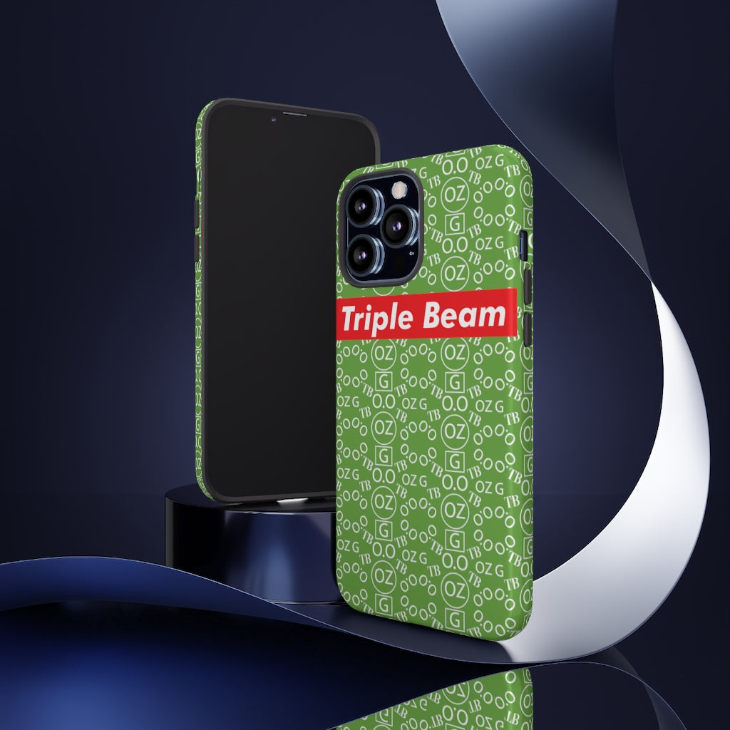 Green Triple Beam Tough Cases