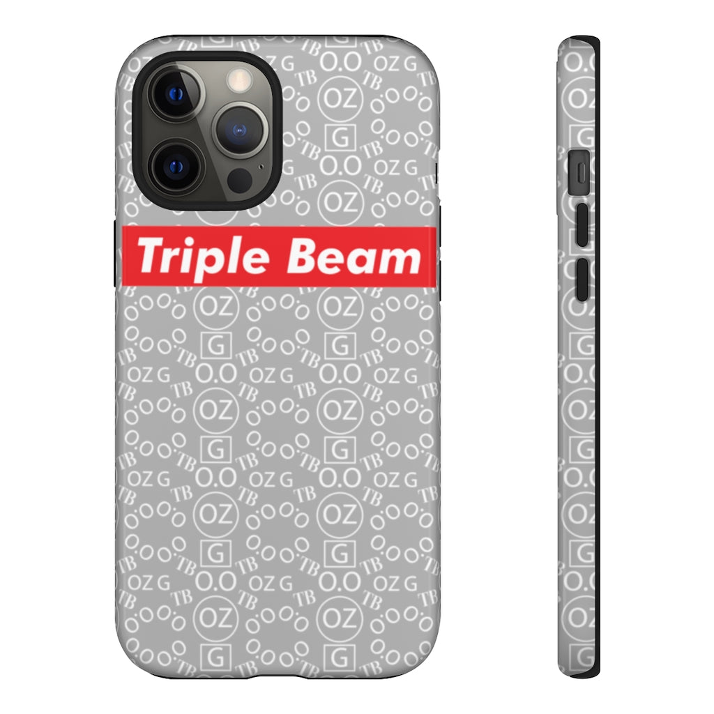 Light Grey Triple Beam Tough Cases