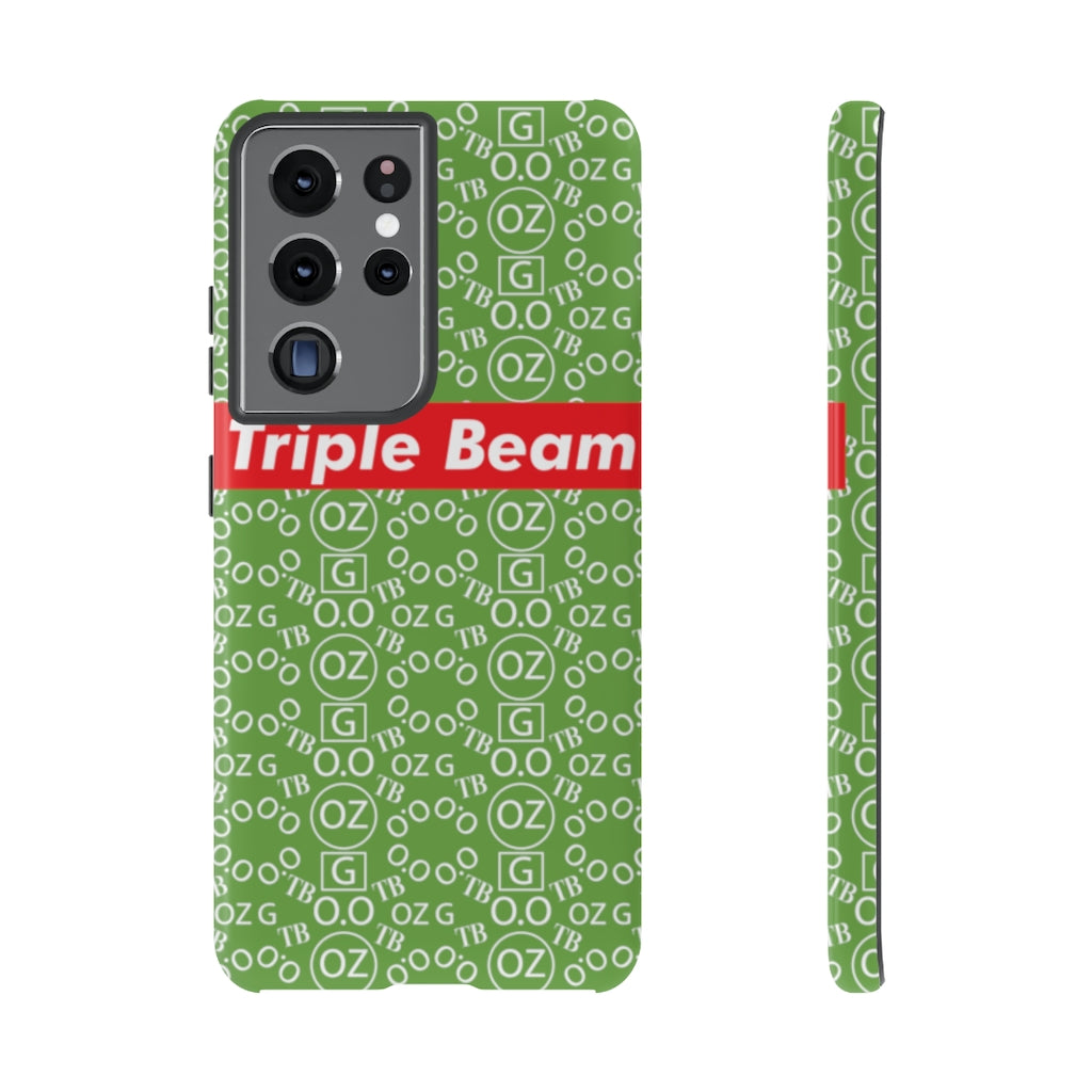 Green Triple Beam Tough Cases