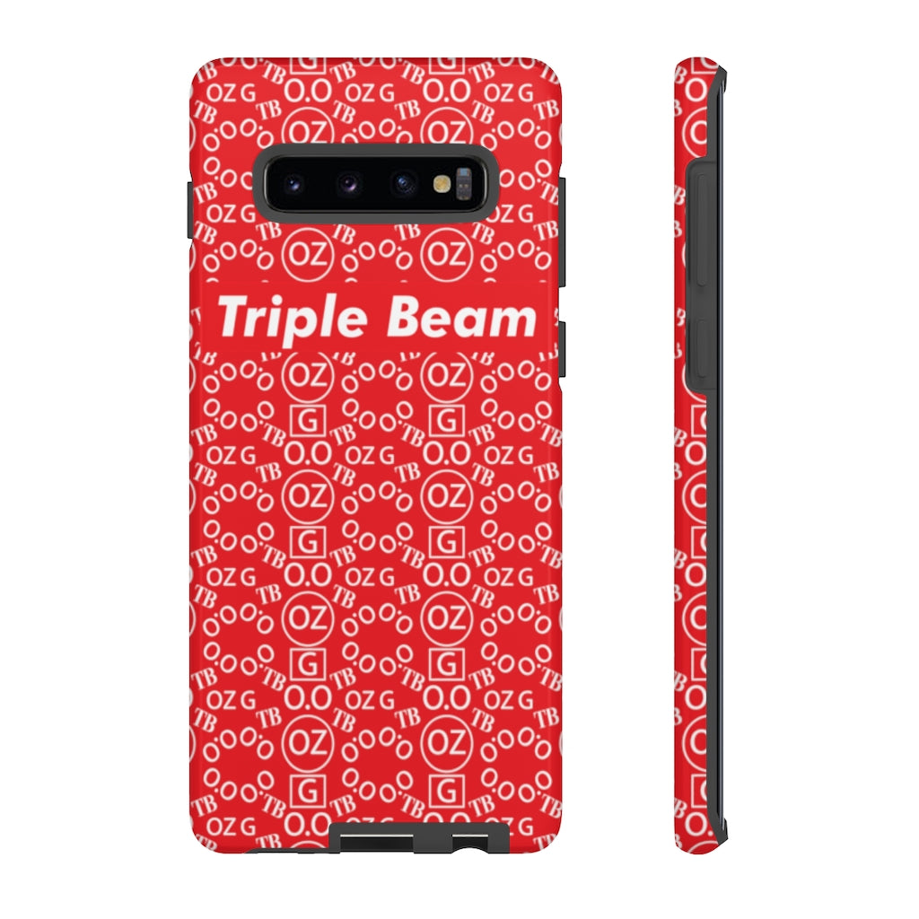 Red Triple Beam Tough Cases