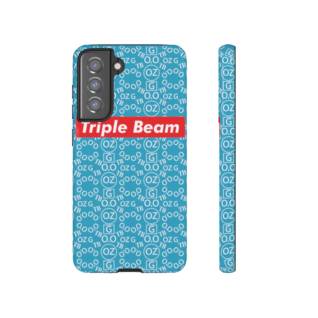 Turquoise Triple Beam Tough Cases