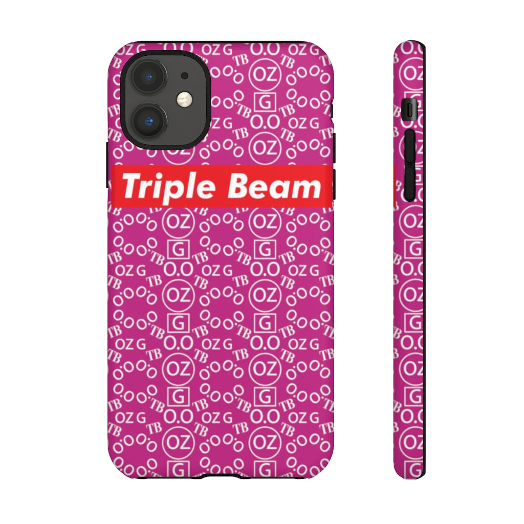 Pink Triple Beam Tough Cases