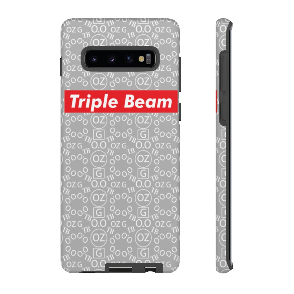 Light Grey Triple Beam Tough Cases