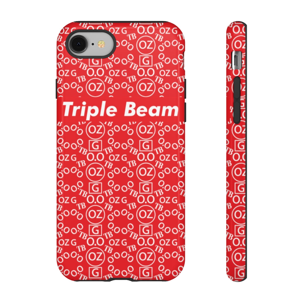 Red Triple Beam Tough Cases