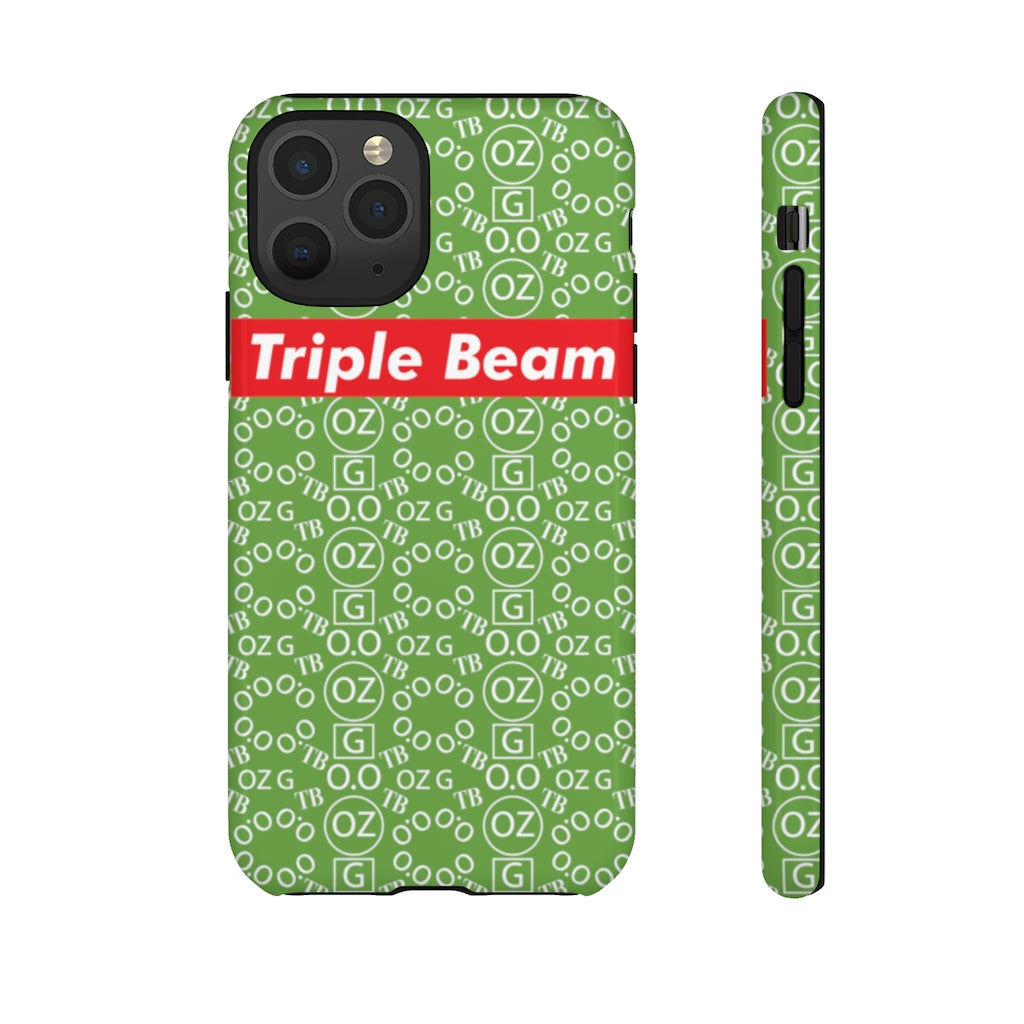 Green Triple Beam Tough Cases