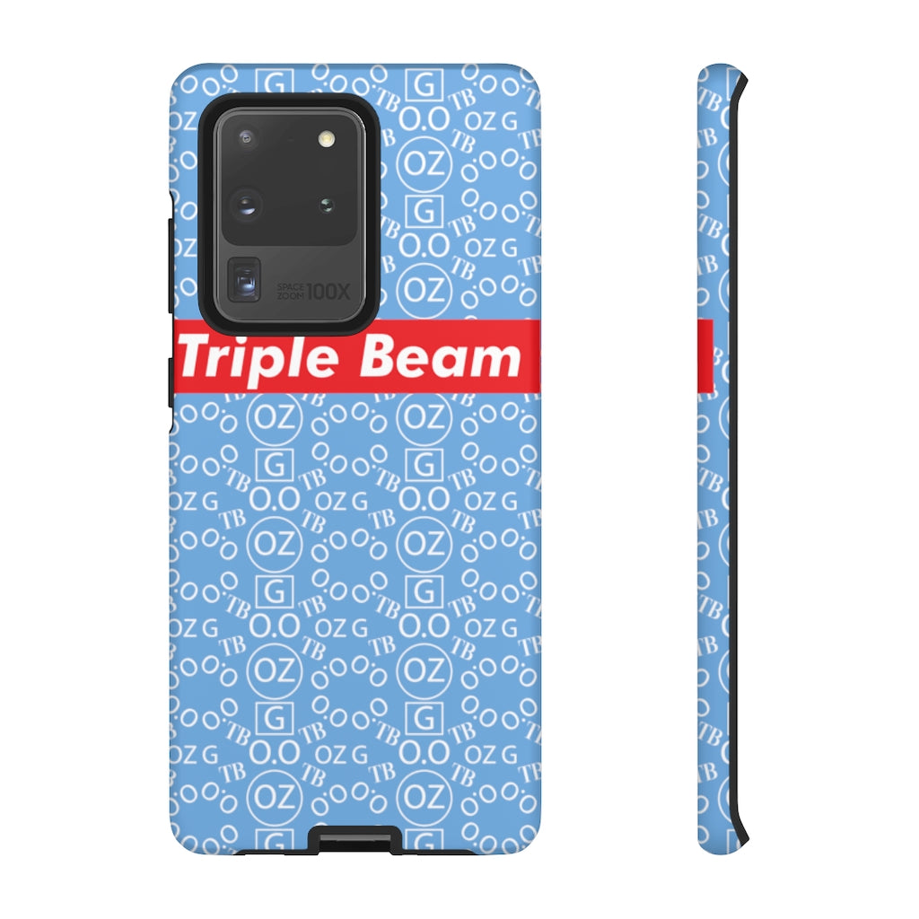 Light Blue Triple Beam Tough Cases