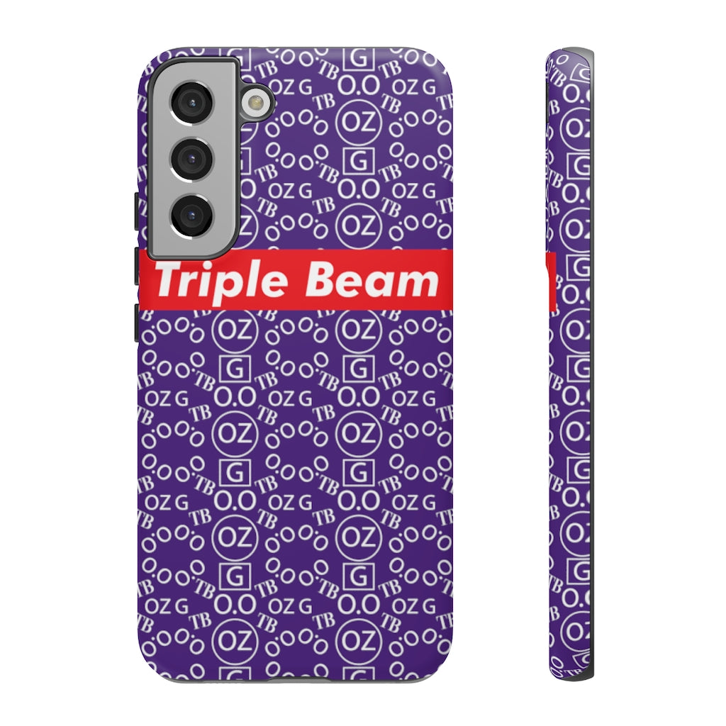 Purple Triple Beam Tough Cases