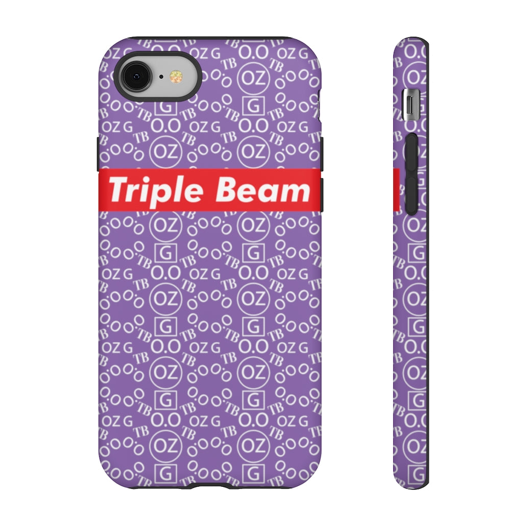 Light Purple Triple Beam Tough Cases