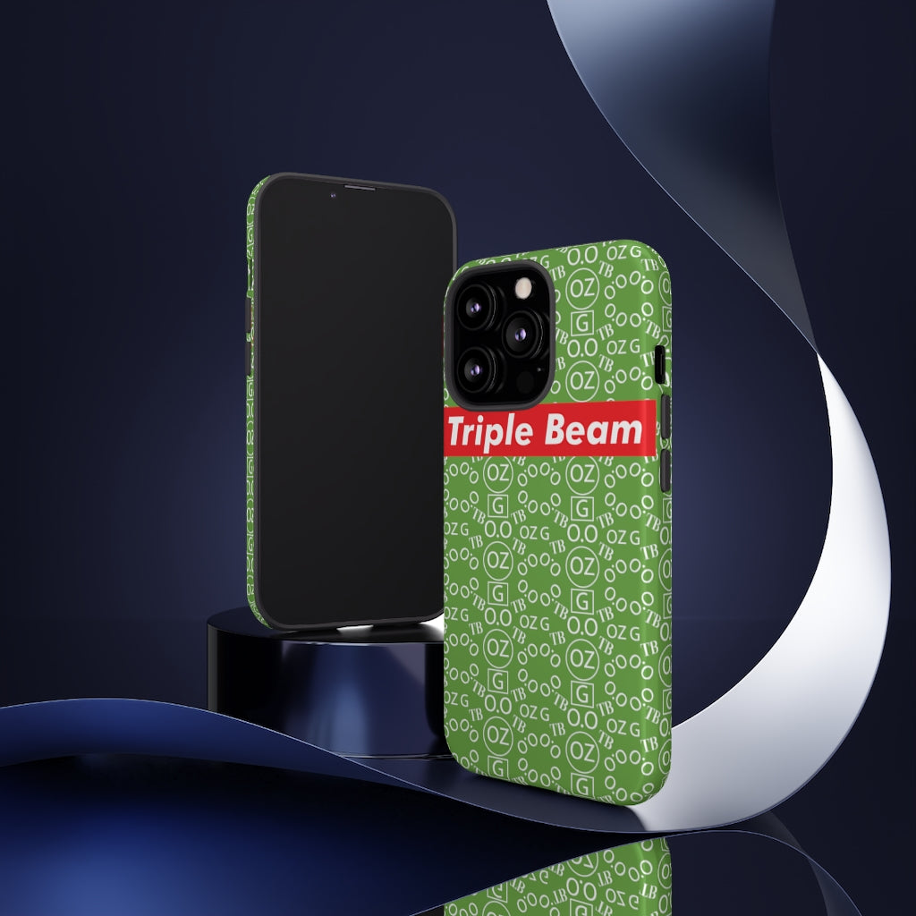 Green Triple Beam Tough Cases