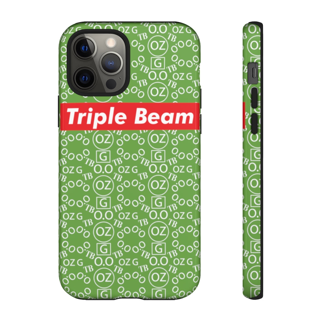 Green Triple Beam Tough Cases