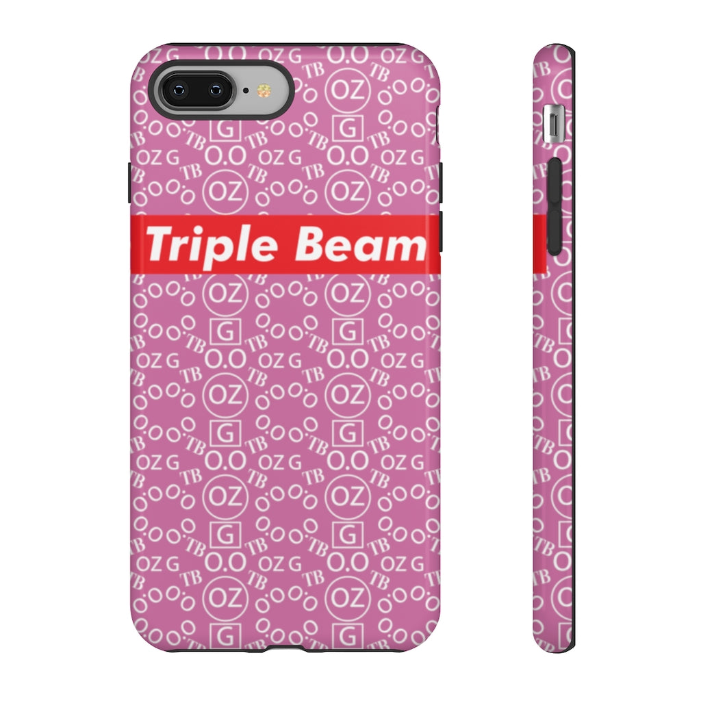 Light Pink Triple Beam Tough Cases