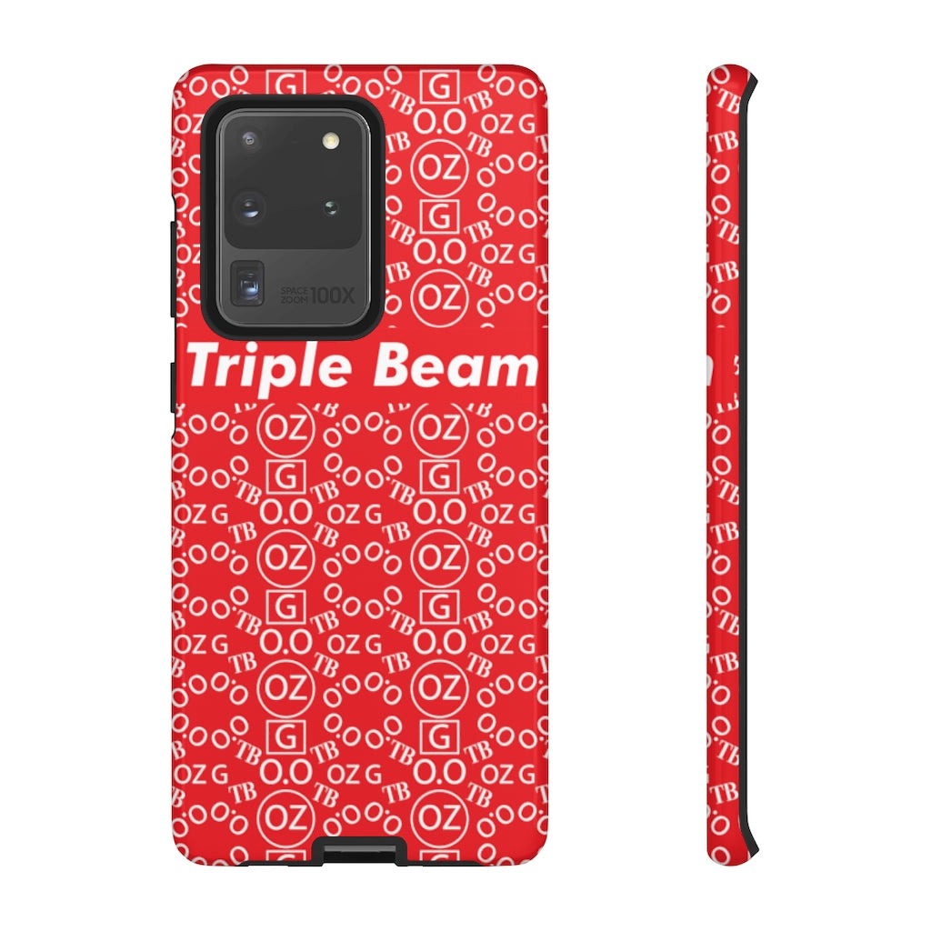 Red Triple Beam Tough Cases