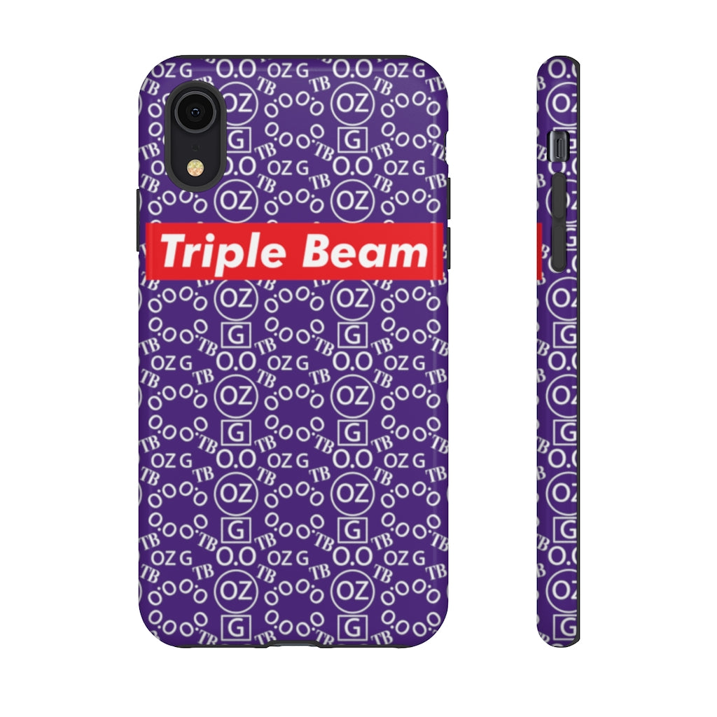 Purple Triple Beam Tough Cases