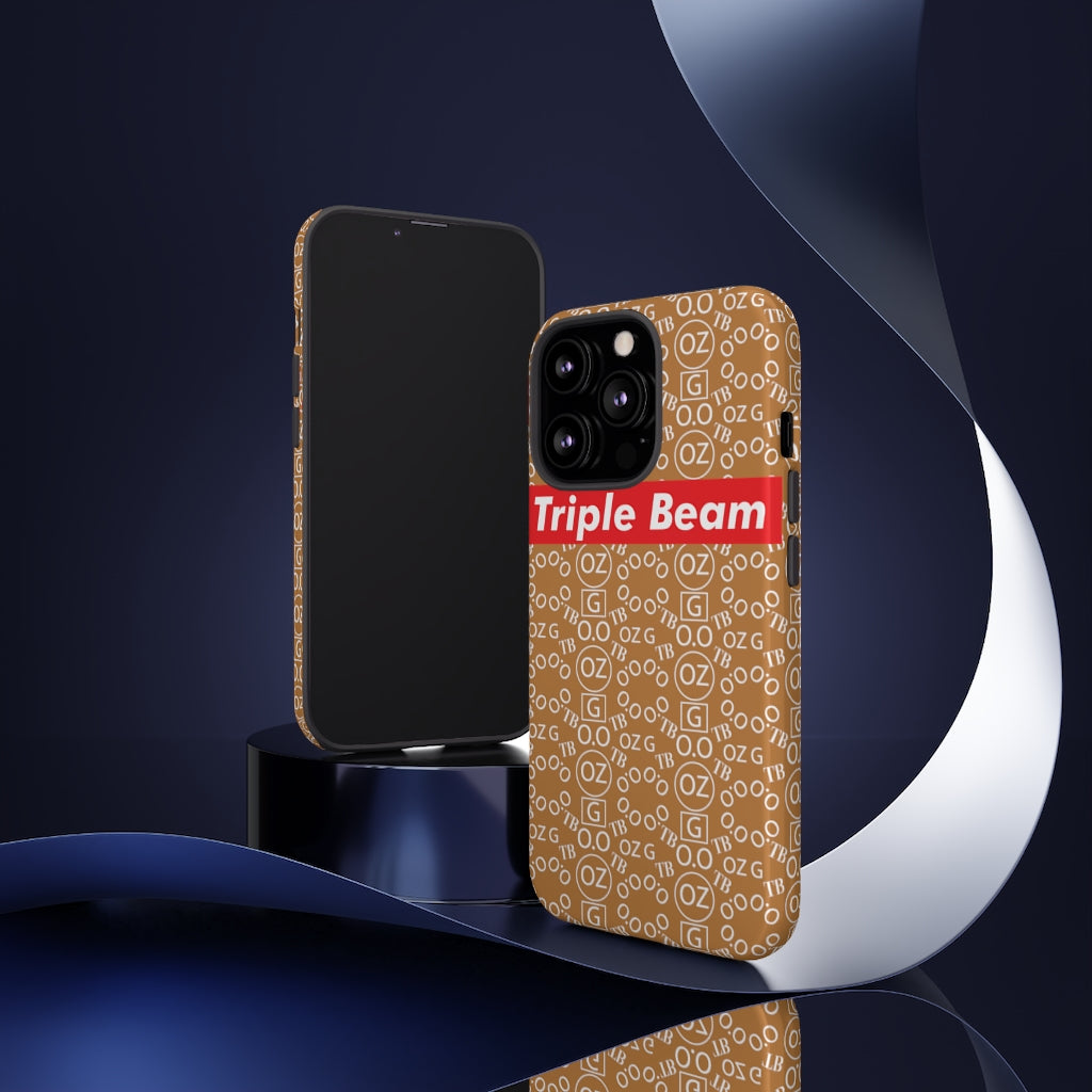 Light Brown Triple Beam Tough Cases