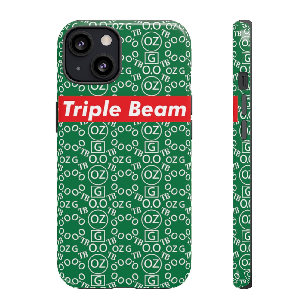 Dark Green Triple Beam Tough Cases