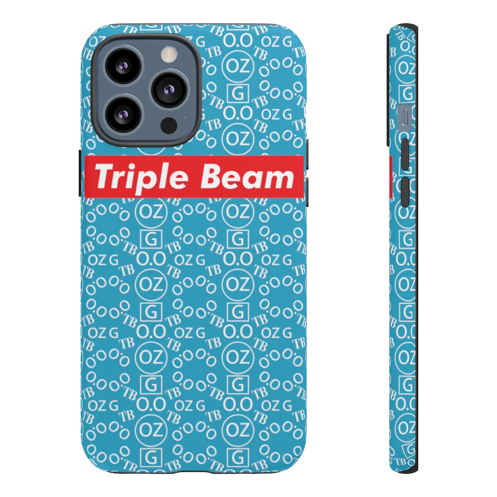 Turquoise Triple Beam Tough Cases