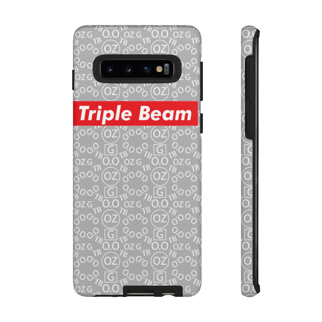 Light Grey Triple Beam Tough Cases