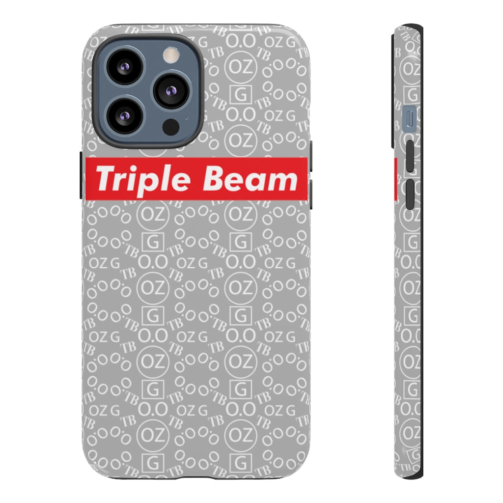 Light Grey Triple Beam Tough Cases