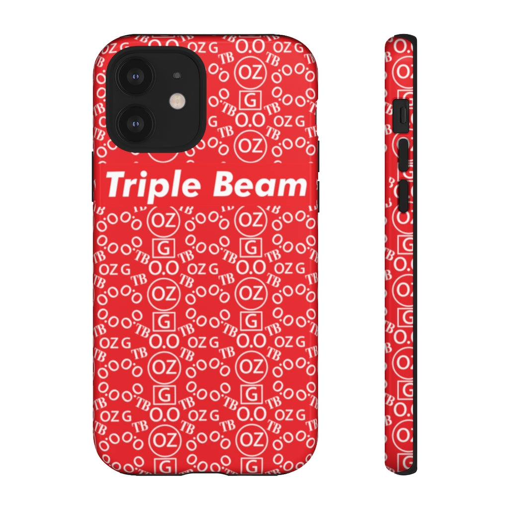 Red Triple Beam Tough Cases