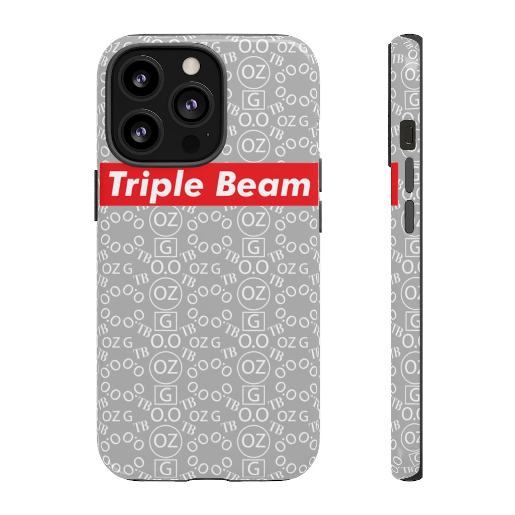 Light Grey Triple Beam Tough Cases