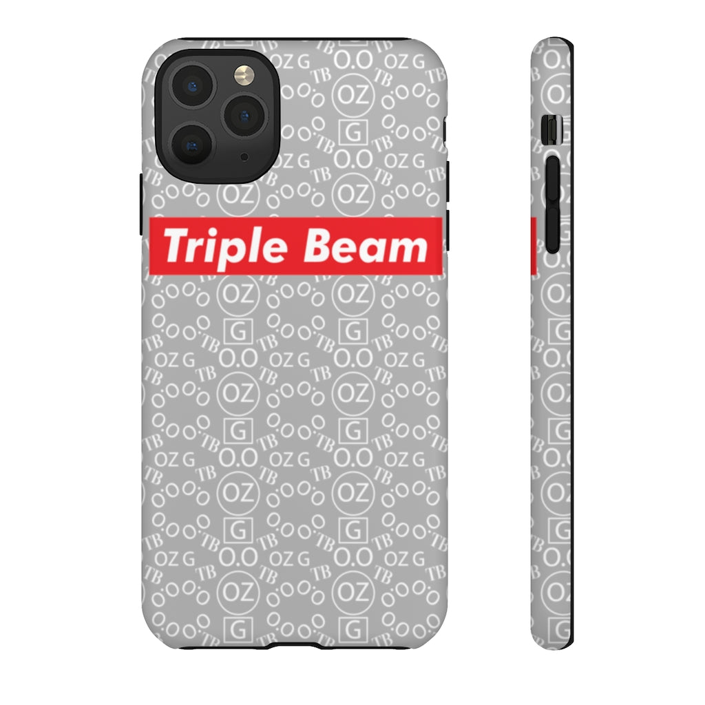 Light Grey Triple Beam Tough Cases