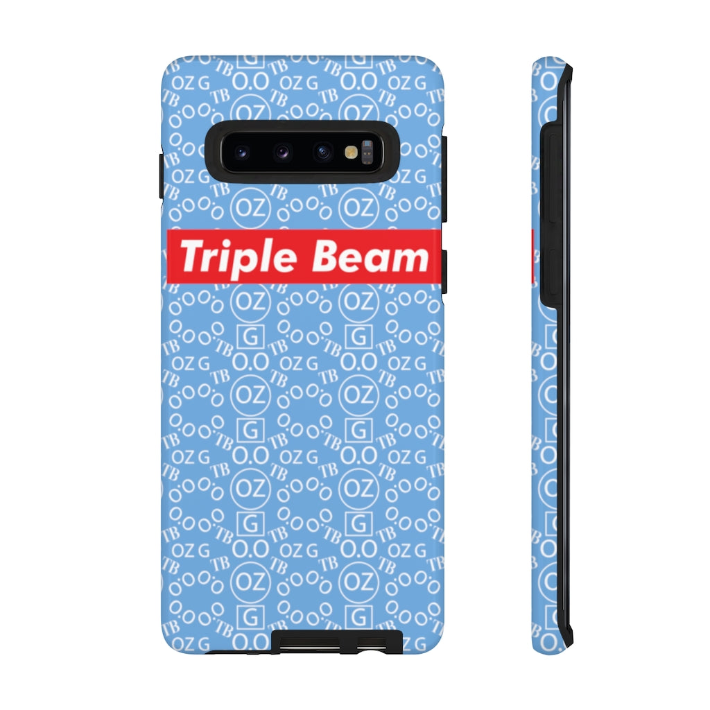 Light Blue Triple Beam Tough Cases