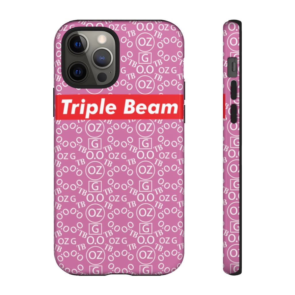 Light Pink Triple Beam Tough Cases