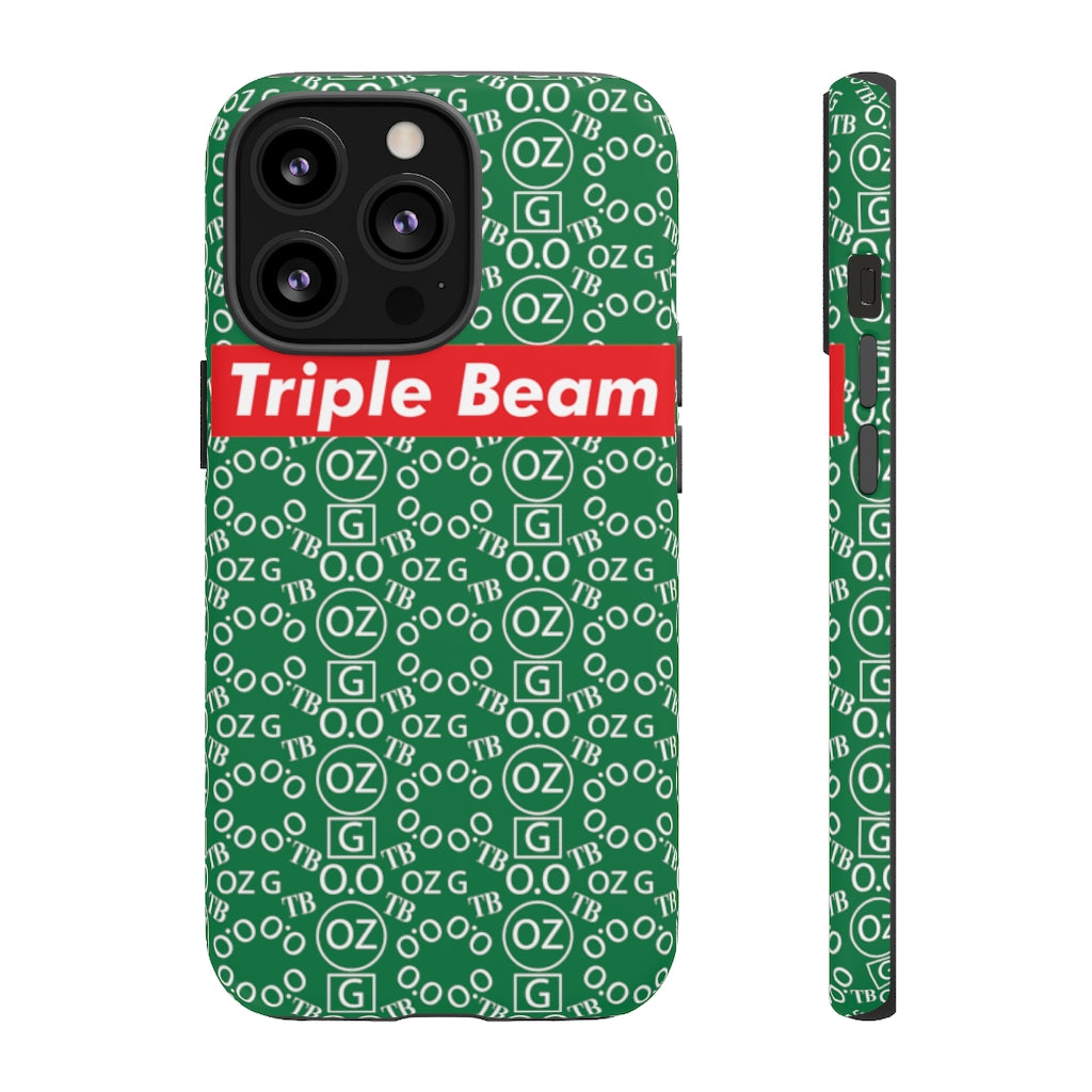 Dark Green Triple Beam Tough Cases