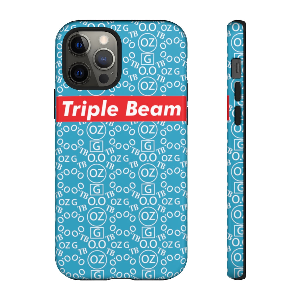 Turquoise Triple Beam Tough Cases