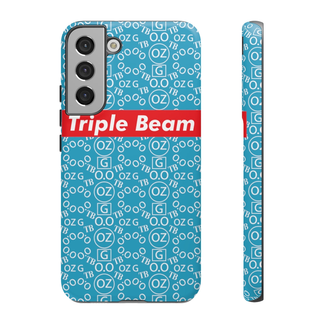 Turquoise Triple Beam Tough Cases