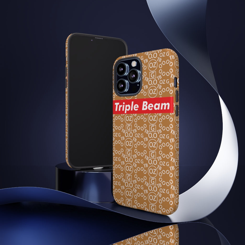 Light Brown Triple Beam Tough Cases