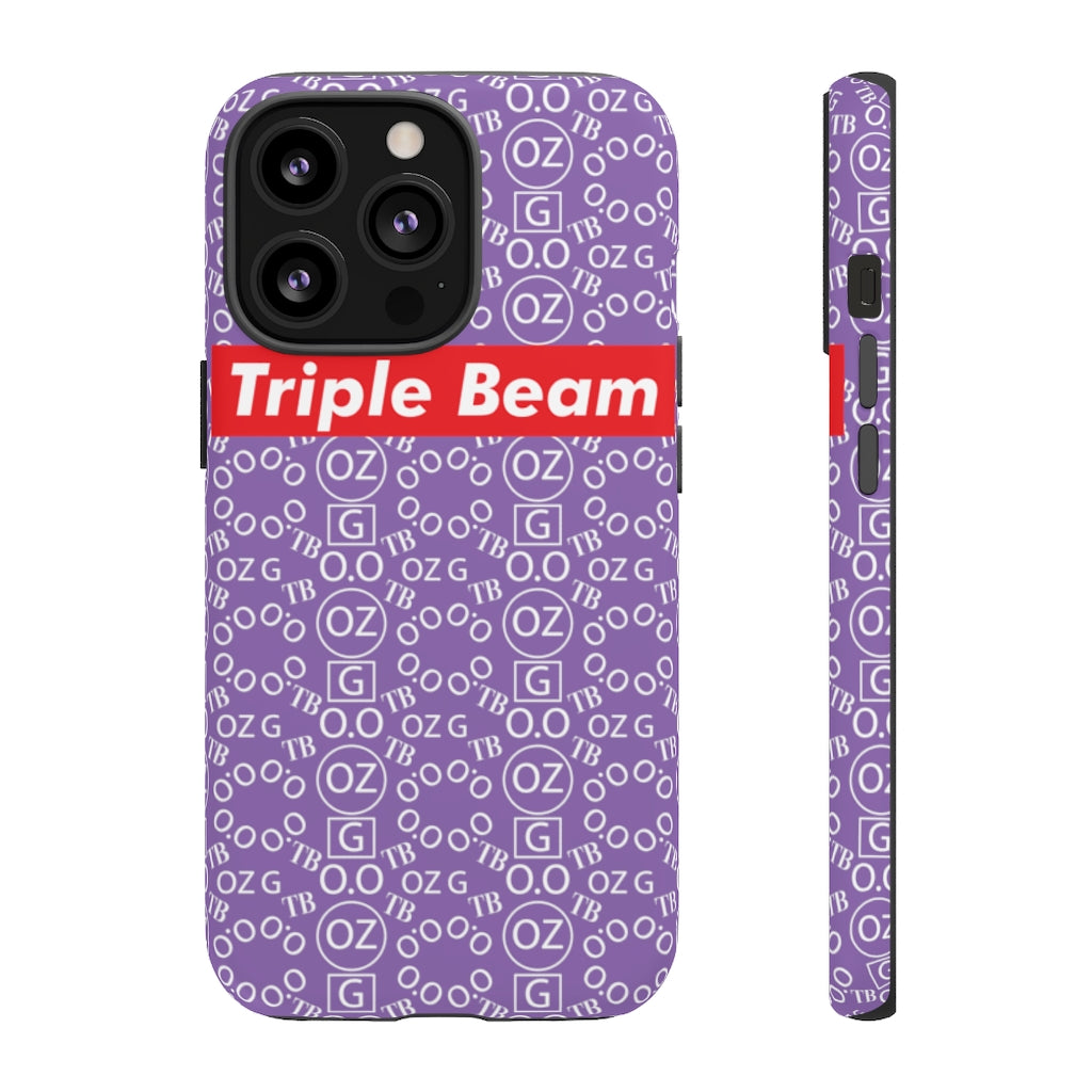 Light Purple Triple Beam Tough Cases