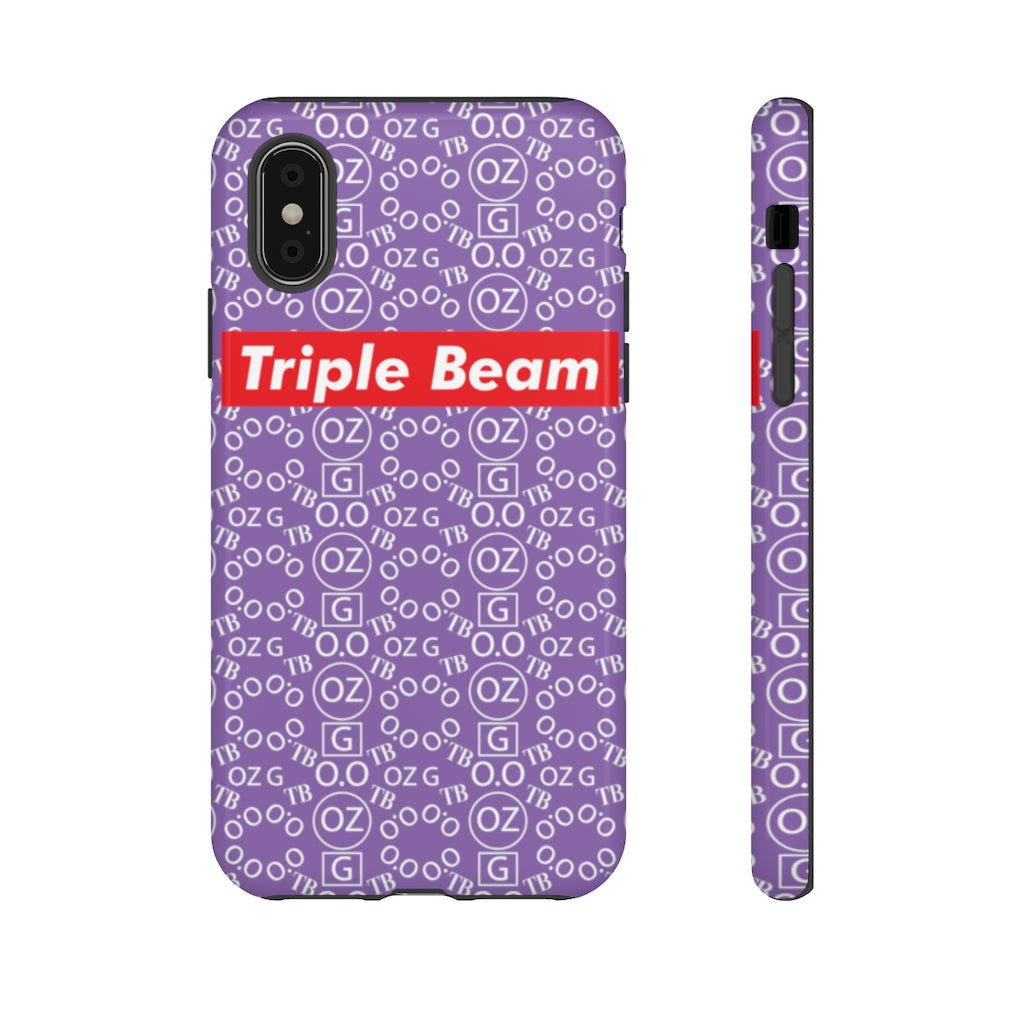 Light Purple Triple Beam Tough Cases