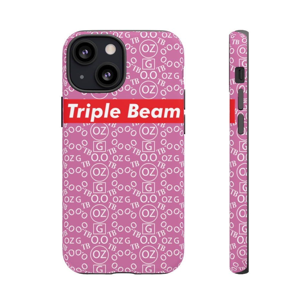 Light Pink Triple Beam Tough Cases