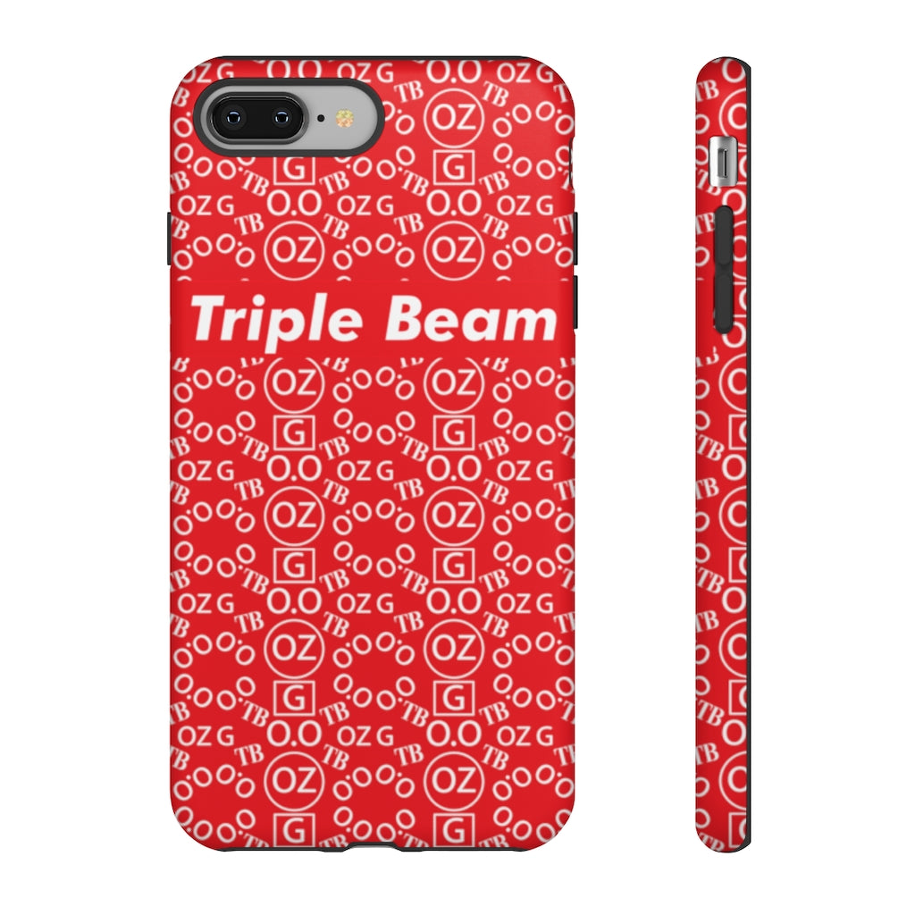 Red Triple Beam Tough Cases