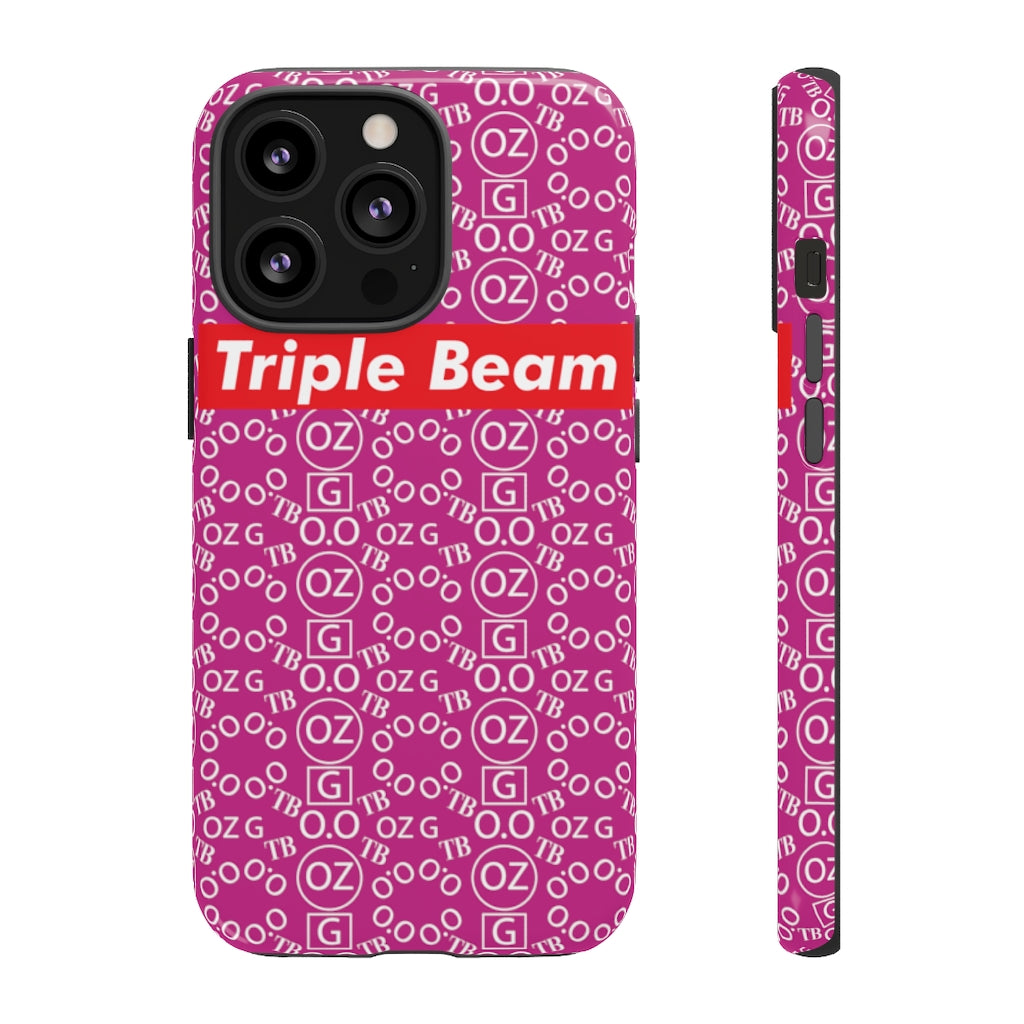 Pink Triple Beam Tough Cases