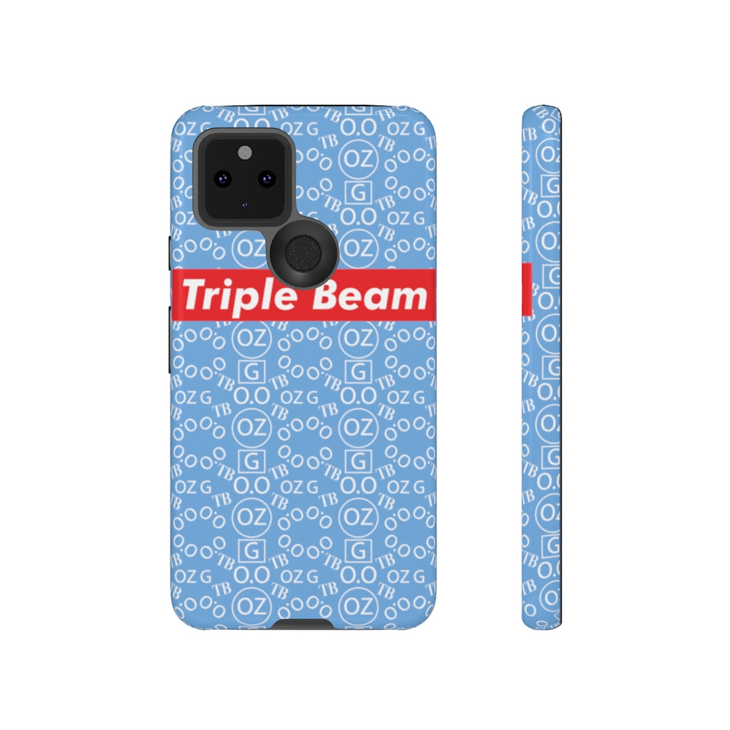 Light Blue Triple Beam Tough Cases