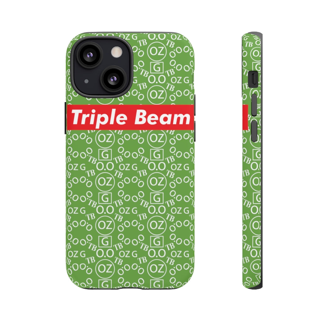 Green Triple Beam Tough Cases