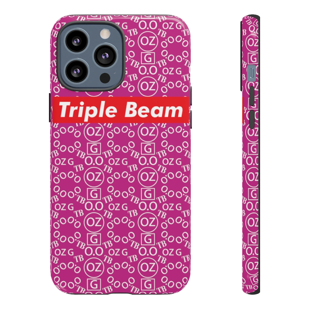 Pink Triple Beam Tough Cases