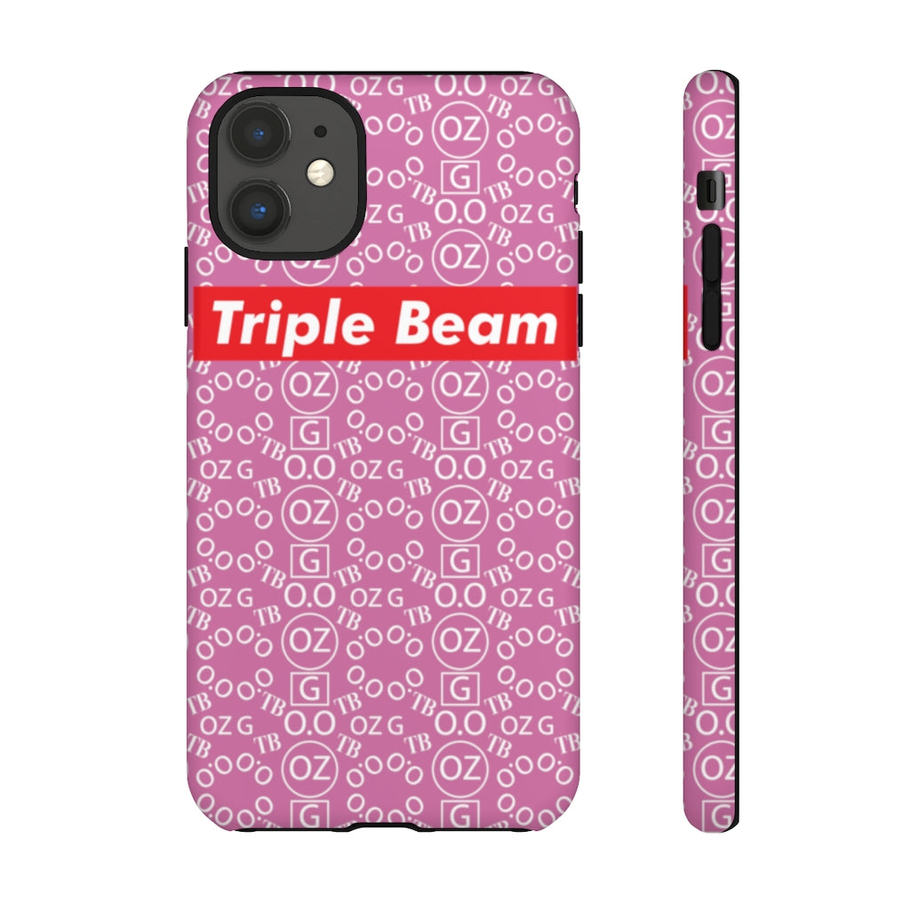 Light Pink Triple Beam Tough Cases