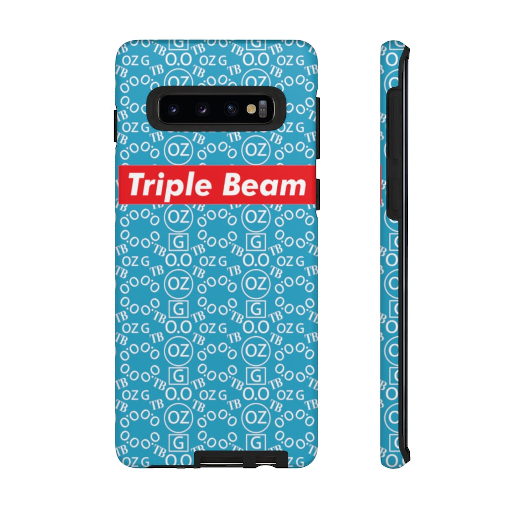 Turquoise Triple Beam Tough Cases