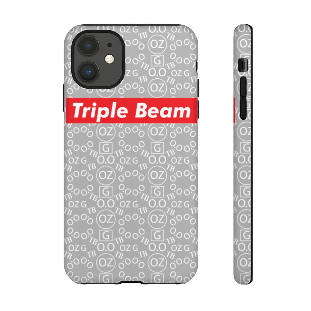 Light Grey Triple Beam Tough Cases