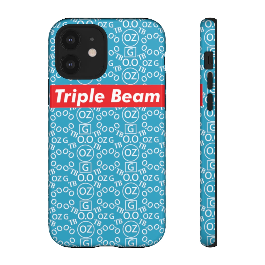 Turquoise Triple Beam Tough Cases