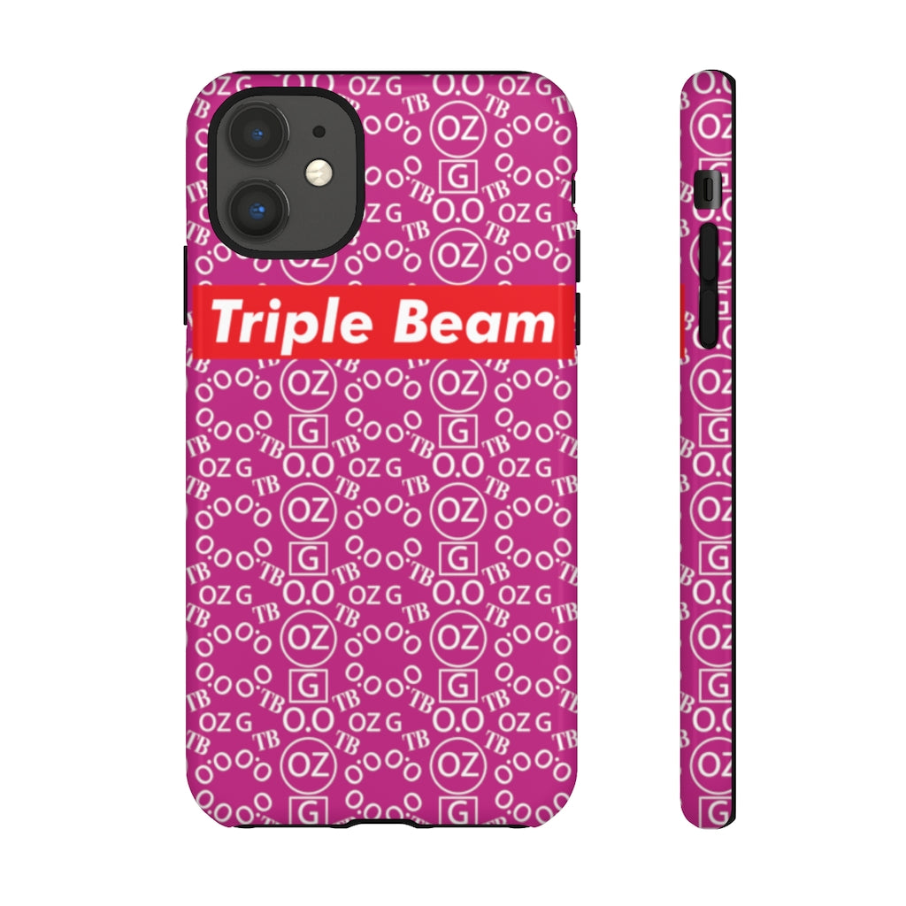 Pink Triple Beam Tough Cases