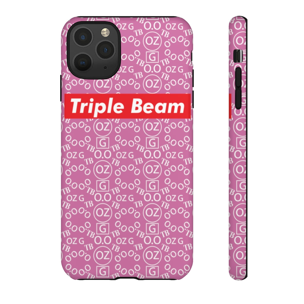 Light Pink Triple Beam Tough Cases